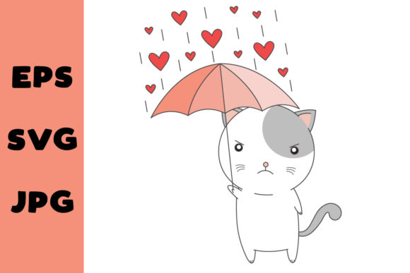 Anti Valentine Cat Carrying Un Umbrella Review