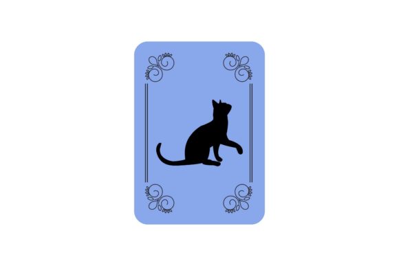 Cat Black Silhouette Card Review