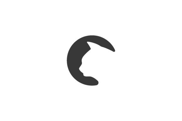 Cat Head Logo Vector Isolated Review
