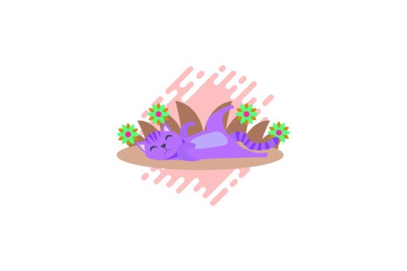 Cat Icon Cute Played Purple Review