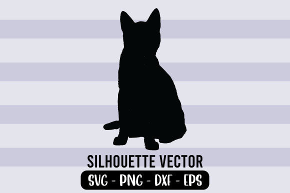 Cat Silhouette Vector 2 Review for Embroidery Projects