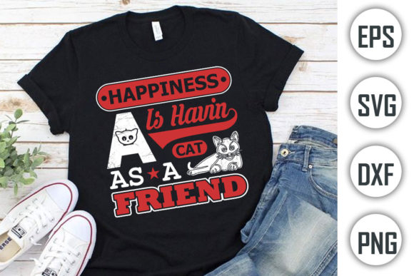Happiness is Havin a Cat As a Friend Embroidery Review