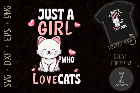 Just a Girl Who Loves Cats Embroidery Review
