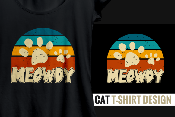 Meowdy – Retro Cat T-shirt Design Review