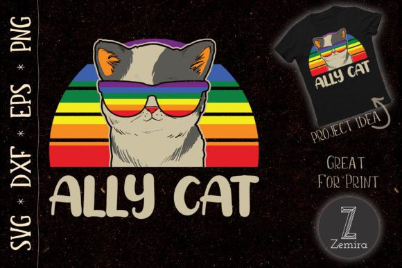 Nonbinary Gay Pride Cat LGBT Sunglasses Embroidery Review