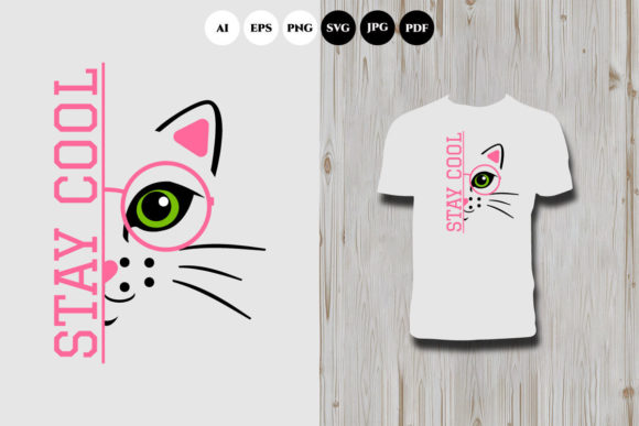 Stay Cool Cat T Shirt Design Review